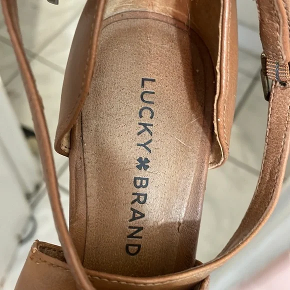 LUCKY BRAND wedge heels size 8 - Picture 7 of 7